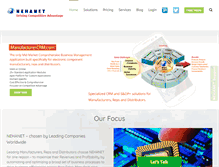 Tablet Screenshot of nehanet.com
